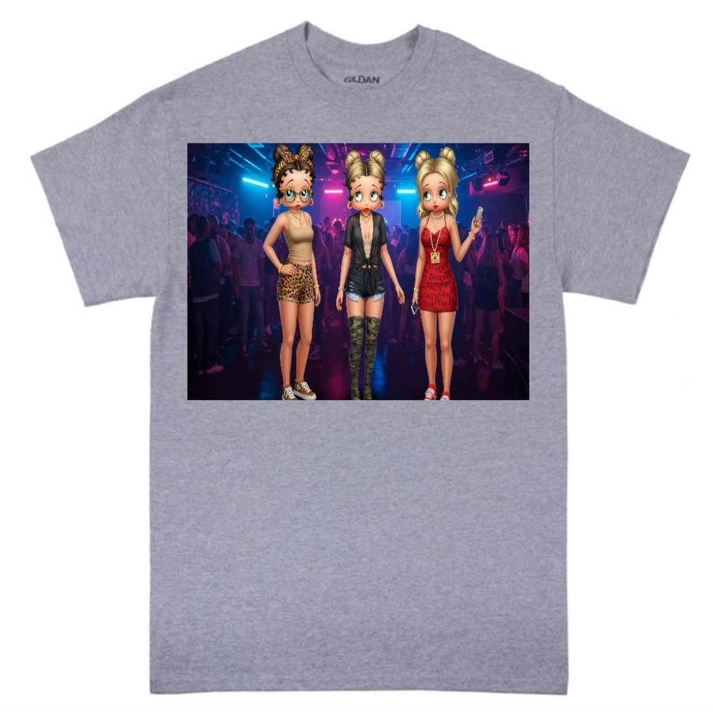 Betty Boop With Blonde Hair T-shirt